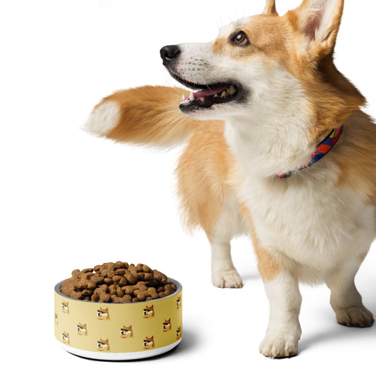 DOGE dog bowl
