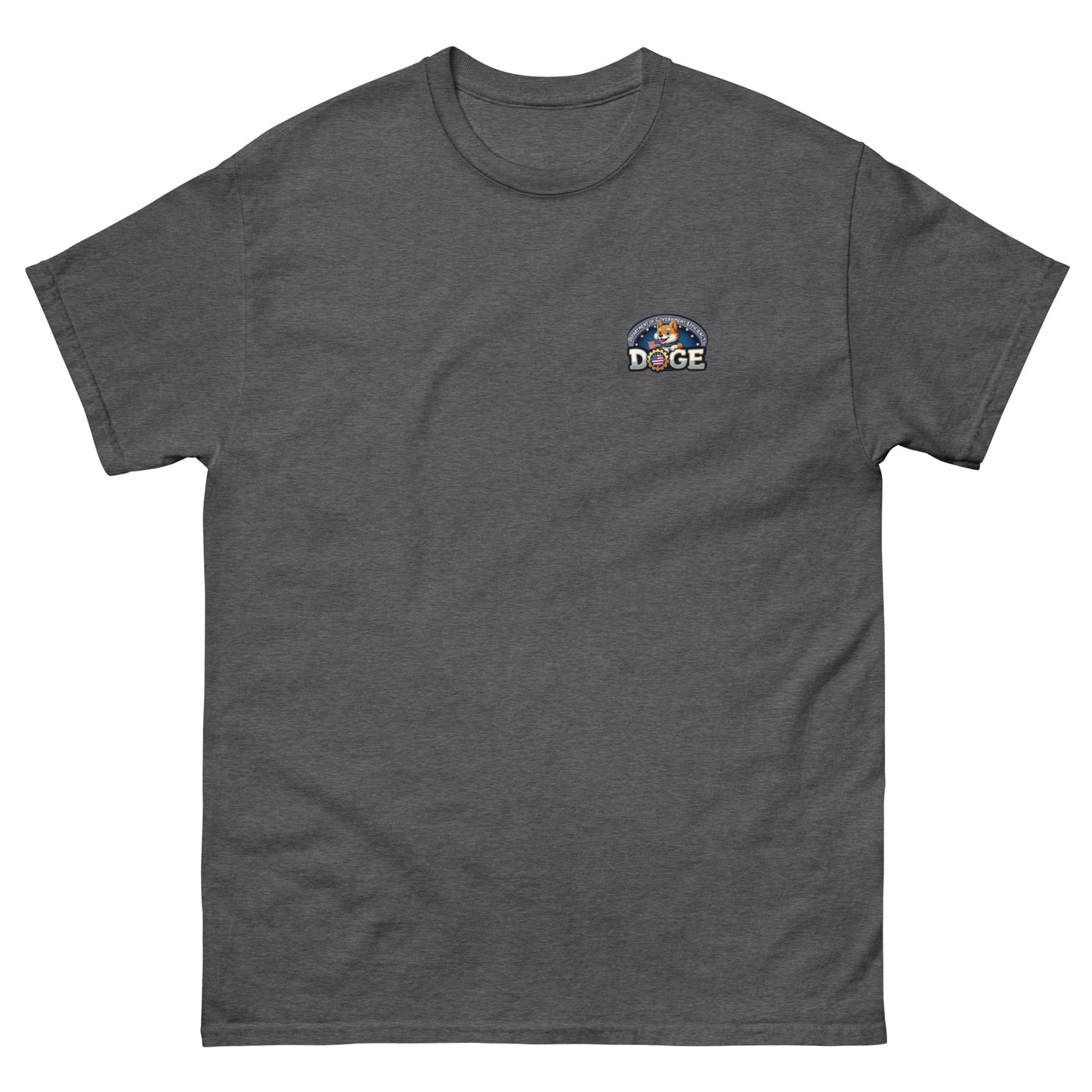 DOGE logo t-shirt grey