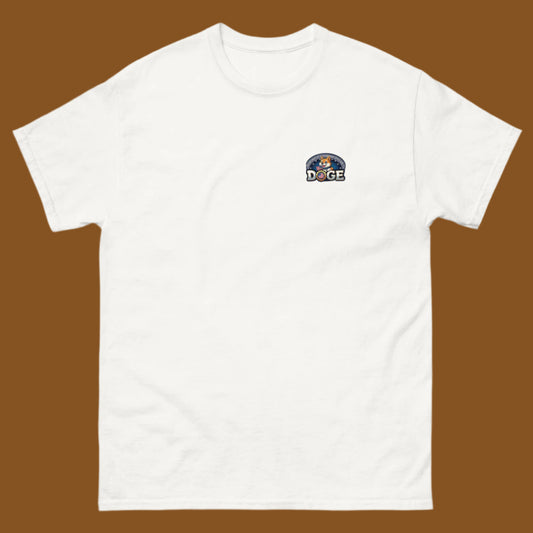 DOGE logo t-shirt white