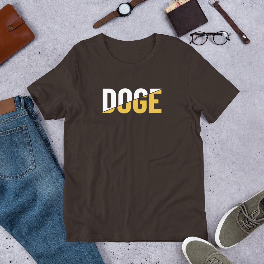 Doge Tee, Doge T-shirt, Doge shirt featuring Department of Government Efficiency (D.O.G.E.)