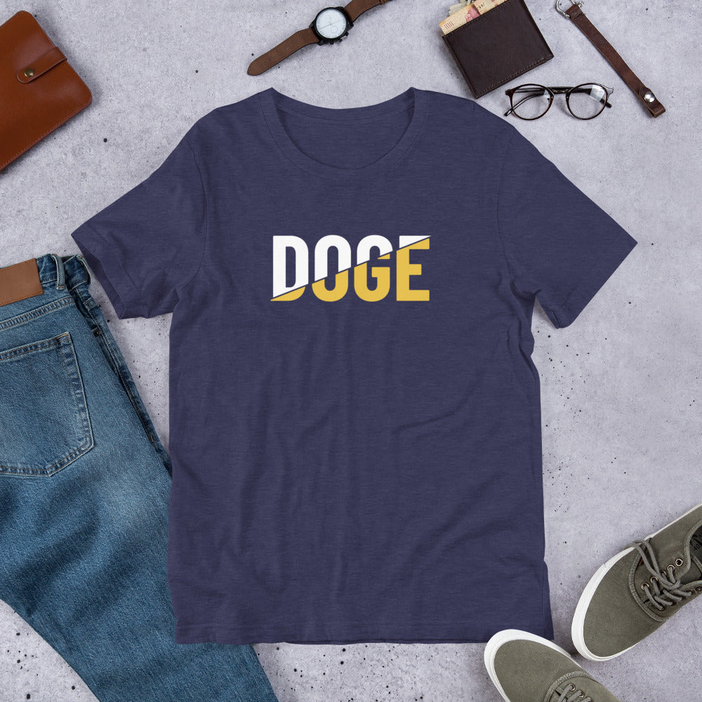 Doge Tee, Doge T-shirt, Doge shirt featuring Department of Government Efficiency (D.O.G.E.)