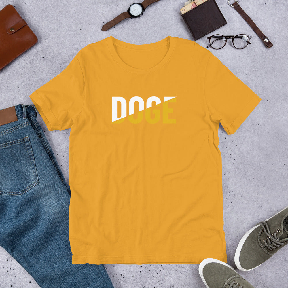 Doge Tee, Doge T-shirt, Doge shirt featuring Department of Government Efficiency (D.O.G.E.)