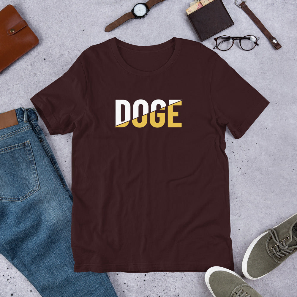 Doge Tee, Doge T-shirt, Doge shirt featuring Department of Government Efficiency (D.O.G.E.)